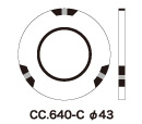 640C