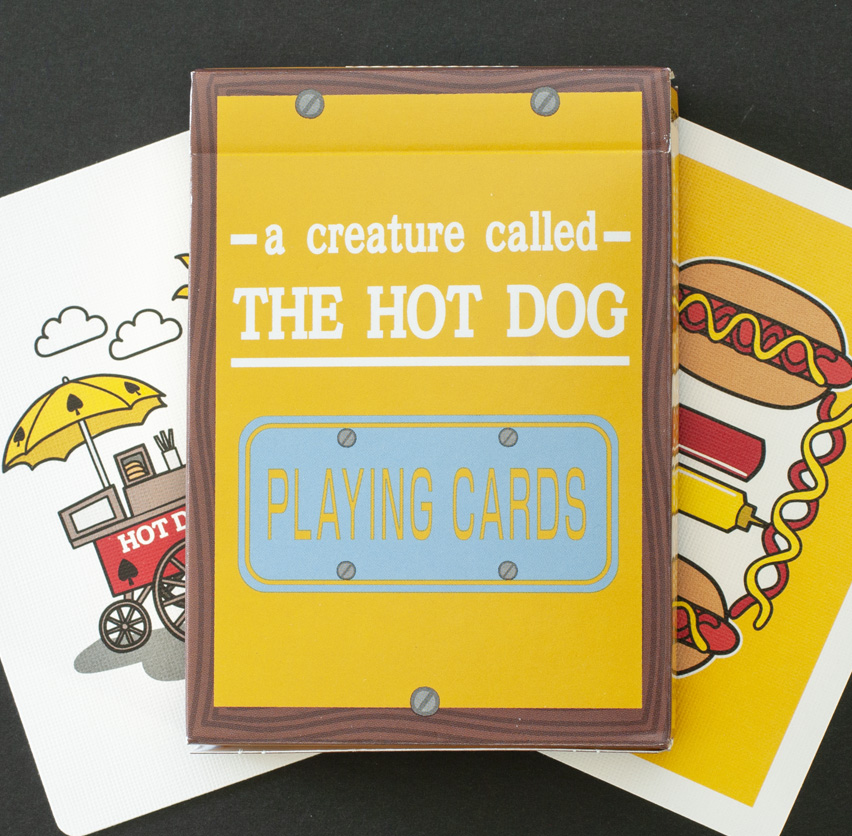 HOT DOG PLAYING CARDS