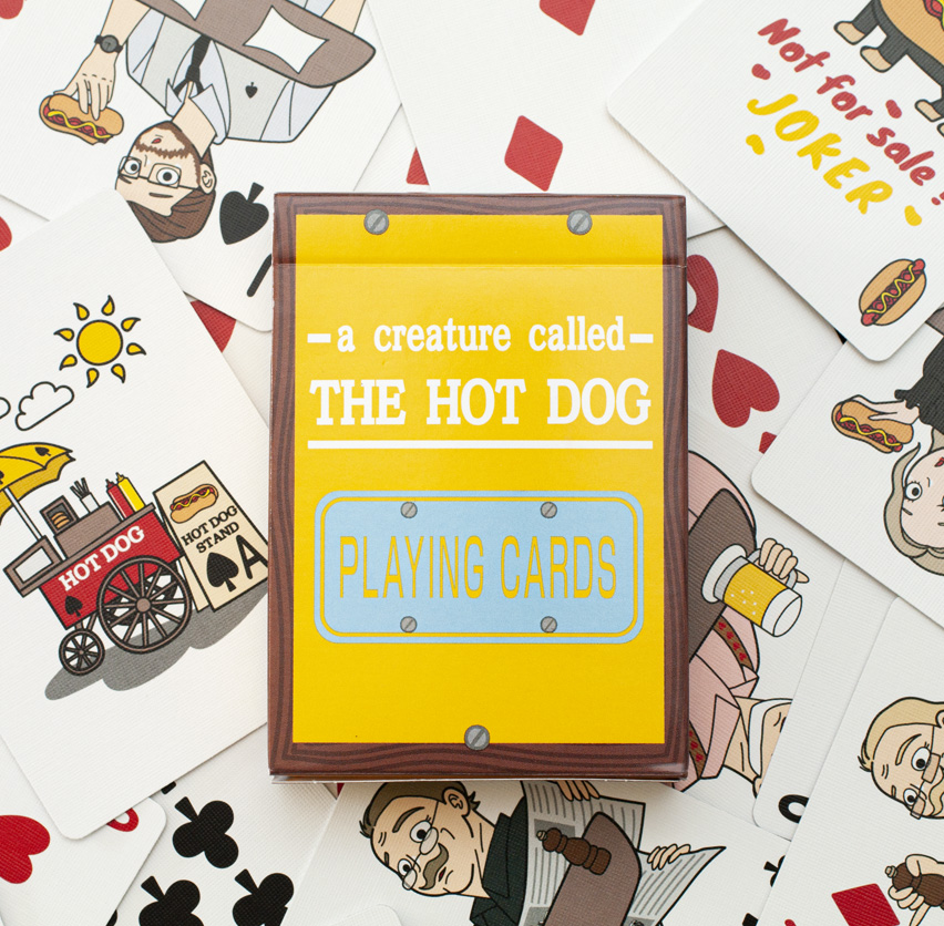 HOT DOG PLAYING CARDS