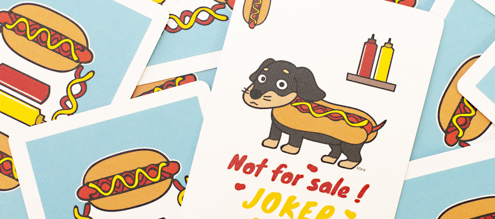 HOT DOG PLAYING CARDS 2