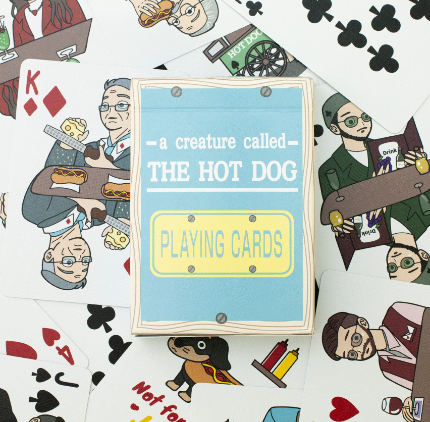 HOT DOG PLAYING CARDS 2