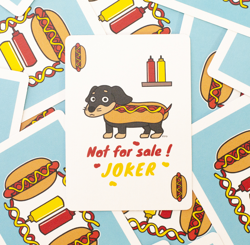 HOT DOG PLAYING CARDS 2