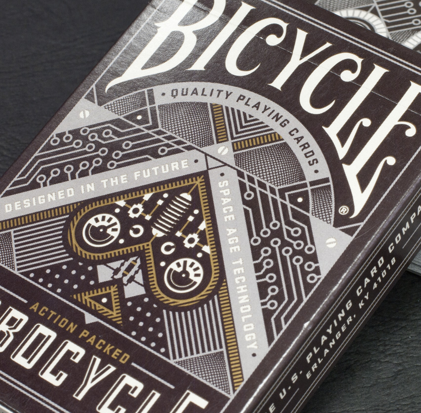 BICYCLE ROBOCYCLE DECK BLUE/BROWN