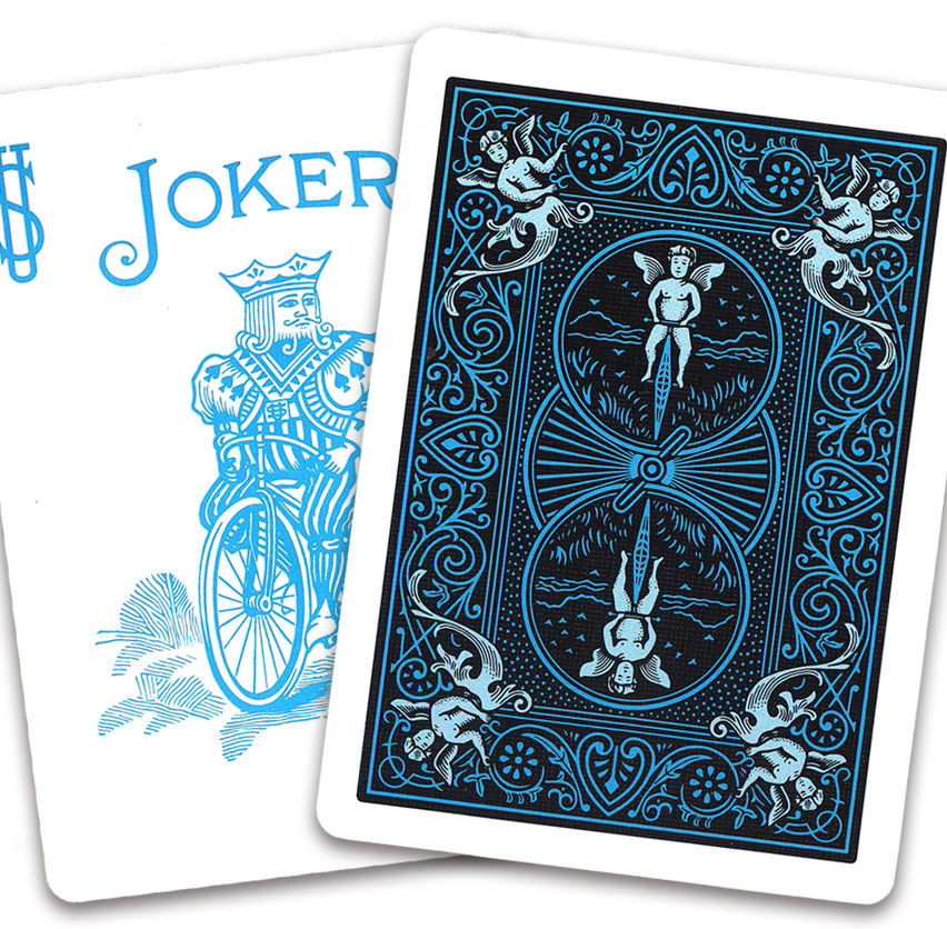 BICYCLE BLACK-BLUE