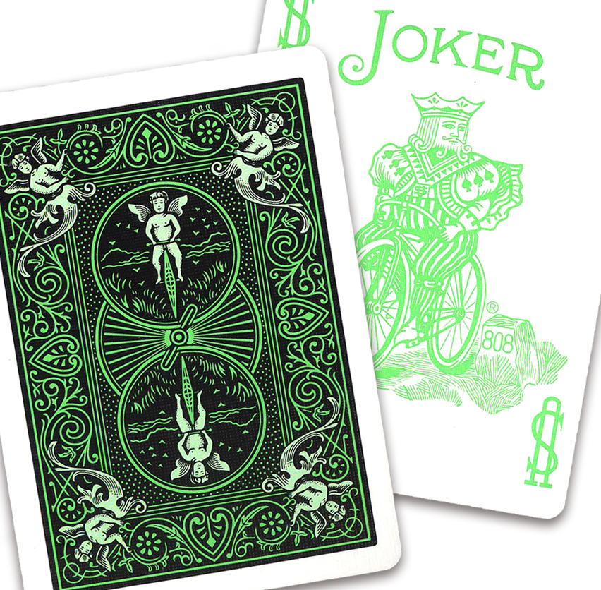 BICYCLE BLACK-GREEN