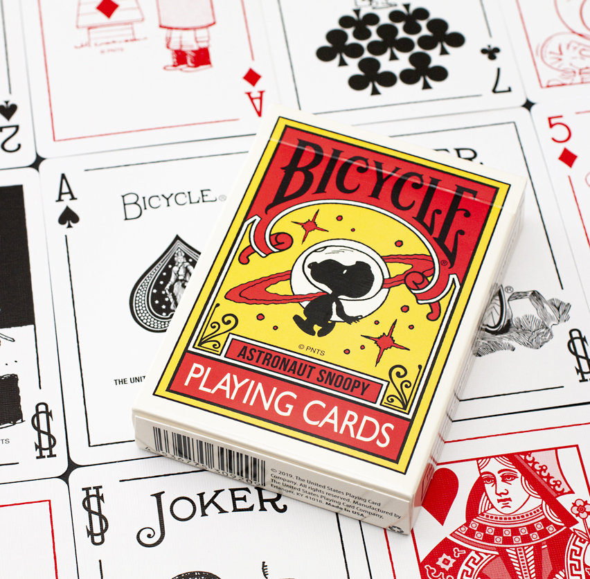 BICYCLE ASTRONAUT SNOOPY