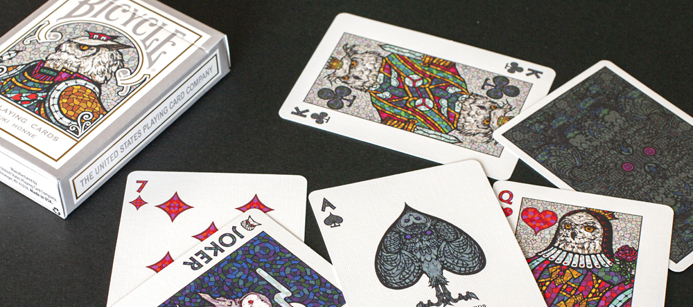 BICYCLE OWL PLAYING CARDS
