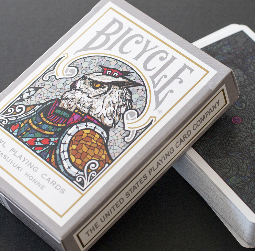 BICYCLE OWL PLAYING CARDS