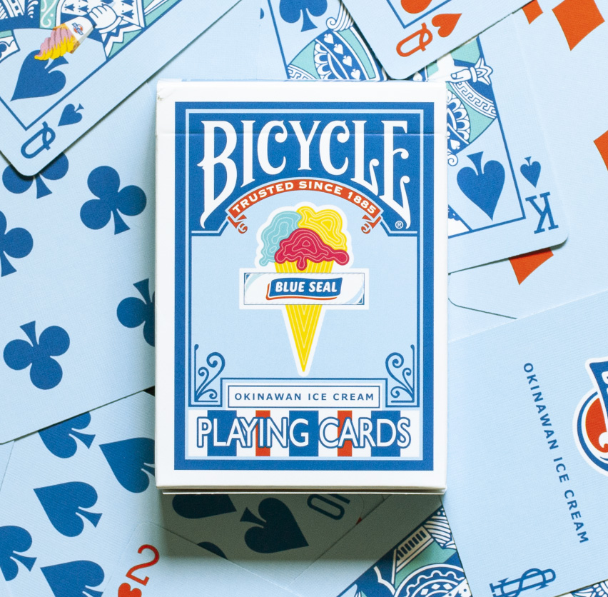 BICYCLE BLUE SEAL 2