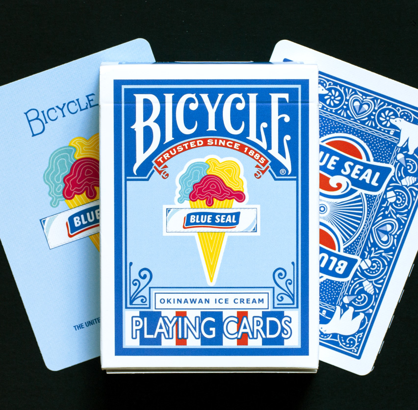 BICYCLE BLUE SEAL 2