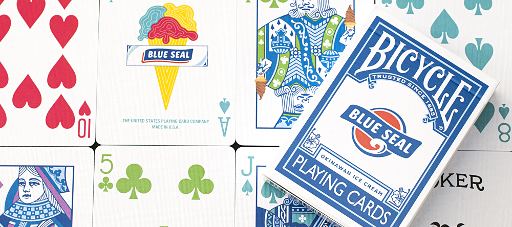 BICYCLE BLUE SEAL