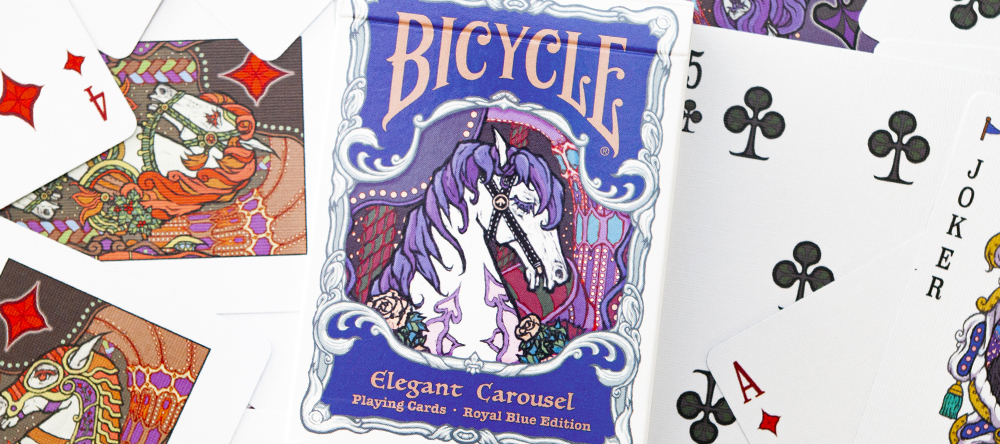 BICYCLE Elegant Carousel Blue