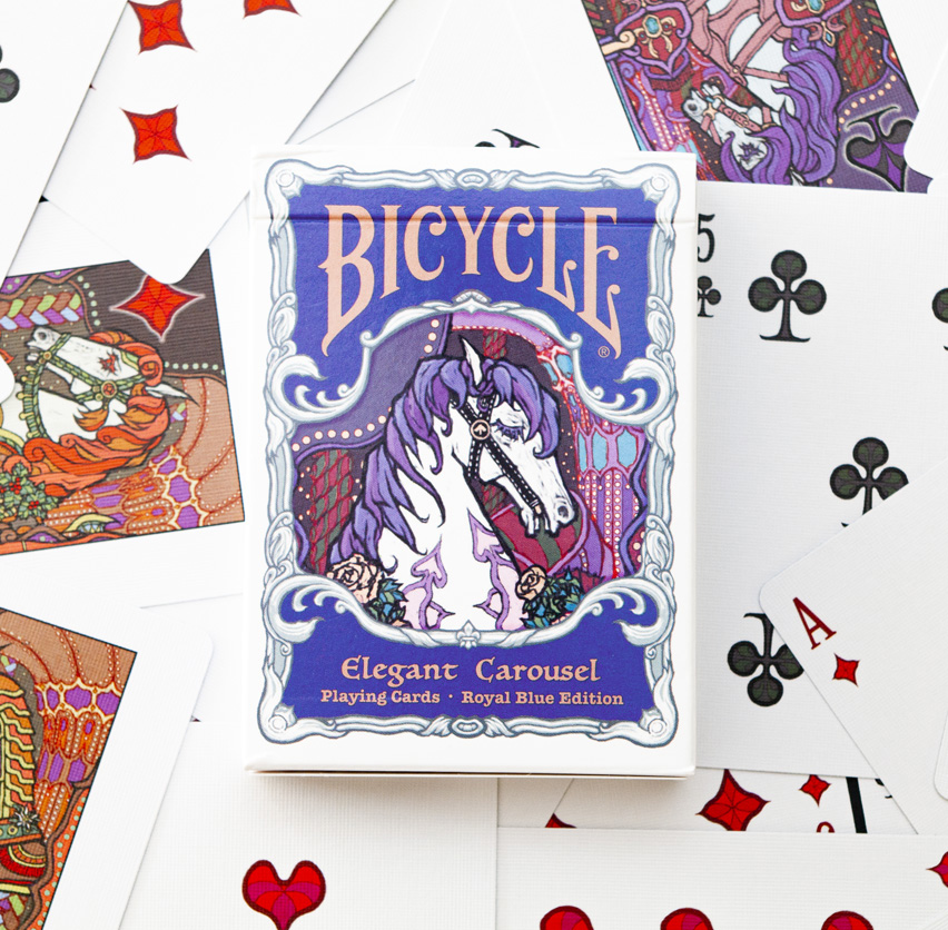 BICYCLE Elegant Carousel Blue