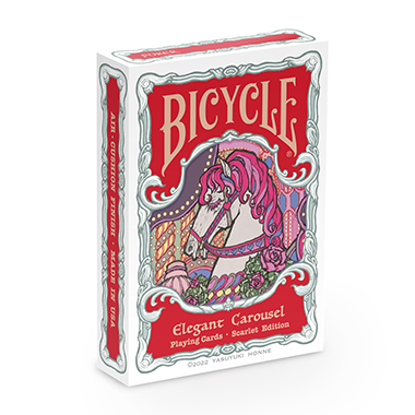 BICYCLE Elegant Carousel Red