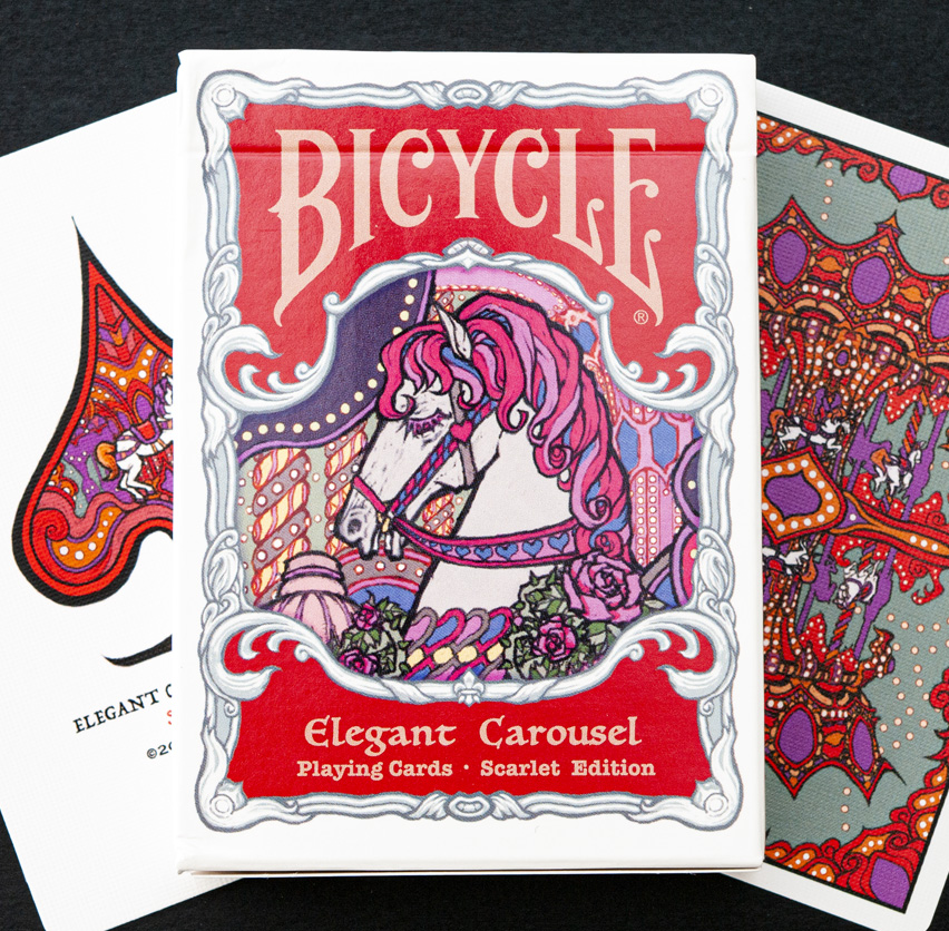 BICYCLE Elegant Carousel Red