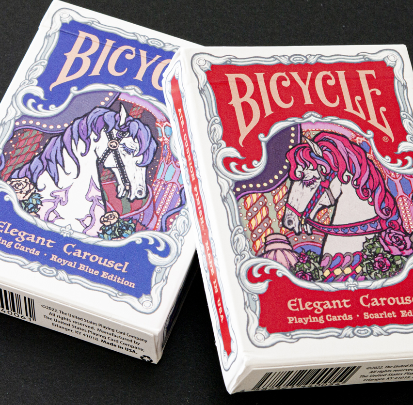 BICYCLE Elegant Carousel Red