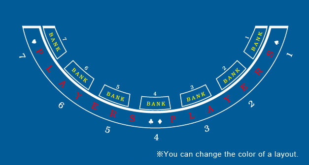 BLACK JACK LAYOUT