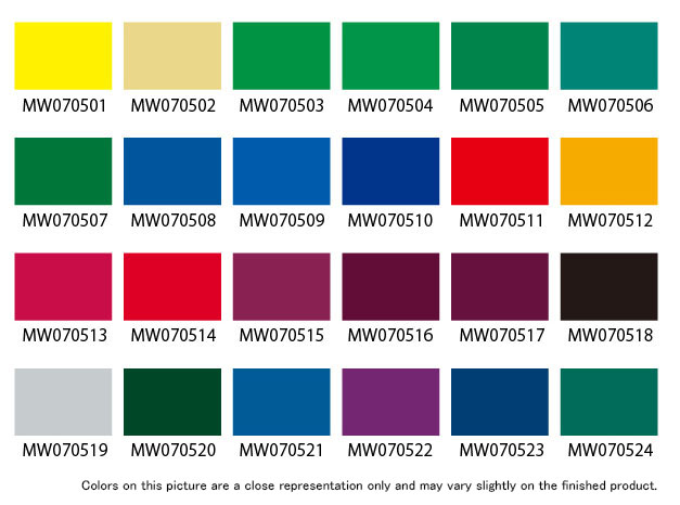 layout color chart